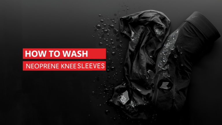 How to Wash Neoprene Knee Sleeves (Without Ruining Them)