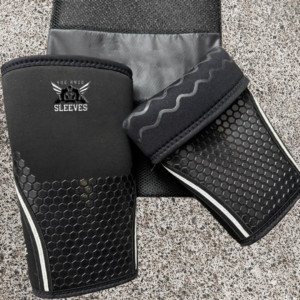 KS-HEX-C7 – Hex-Tech Compression Knee Sleeves for Weightlifting & Gym Training – Black