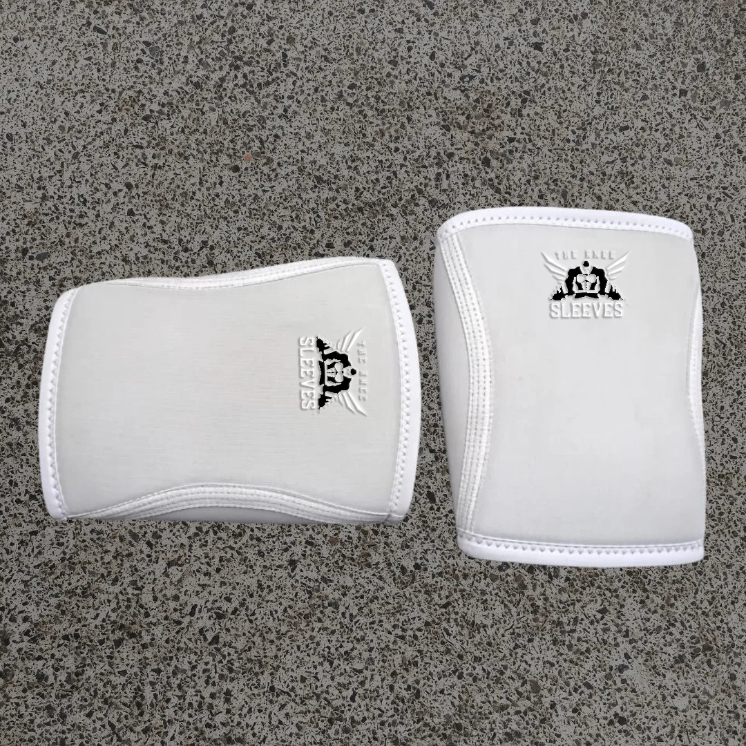 ES-WHT-CP – Professional Compression Elbow Sleeves for Gym Training – White