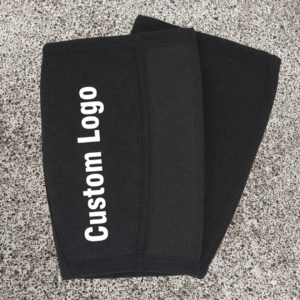 Tuff Series Onyx Black Elbow Sleeves – Heavy-Duty Neoprene Compression Support for Strength Training