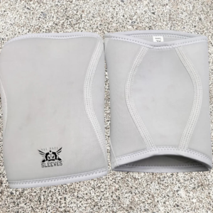 KS-ELITE-WHT – Elite 7MM Neoprene Knee Sleeves for Weightlifting & Strength Training – White