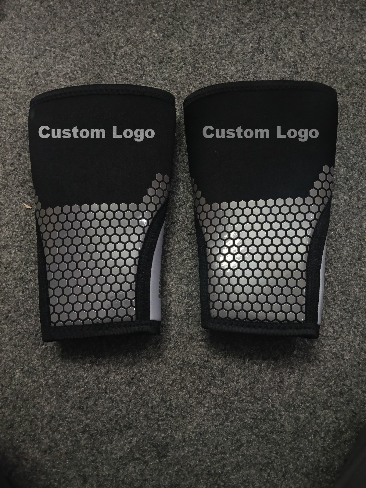 Helix Pro 7mm Neoprene Knee Sleeves – Maximum Support & Compression for Powerlifting & Squats (Pair) - Image 2