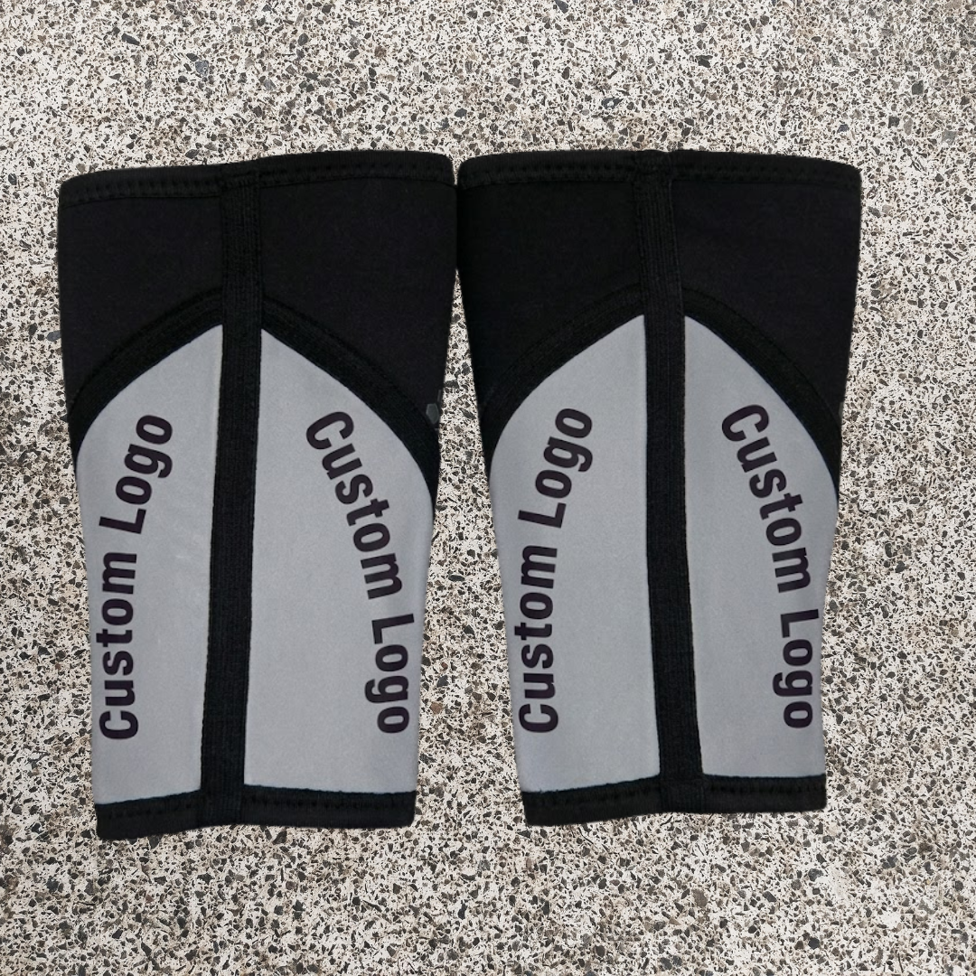 Helix Pro 7mm Neoprene Knee Sleeves – Maximum Support & Compression for Powerlifting & Squats (Pair) - Image 4