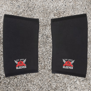 ES-STRONG-7 – Strongman Neoprene Elbow Sleeves for Strength Training – Black