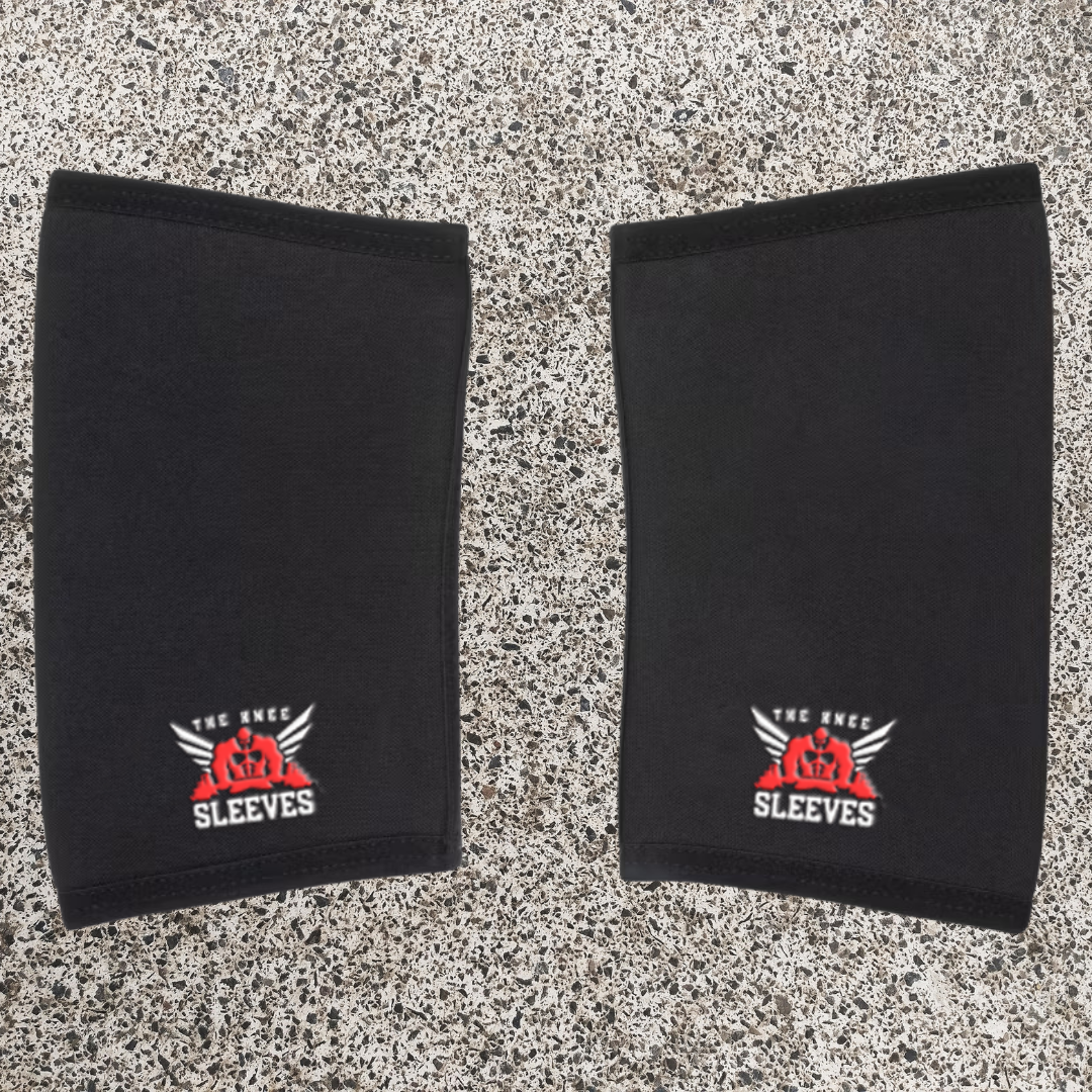 ES-STRONG-7 – Strongman Neoprene Elbow Sleeves for Strength Training – Black
