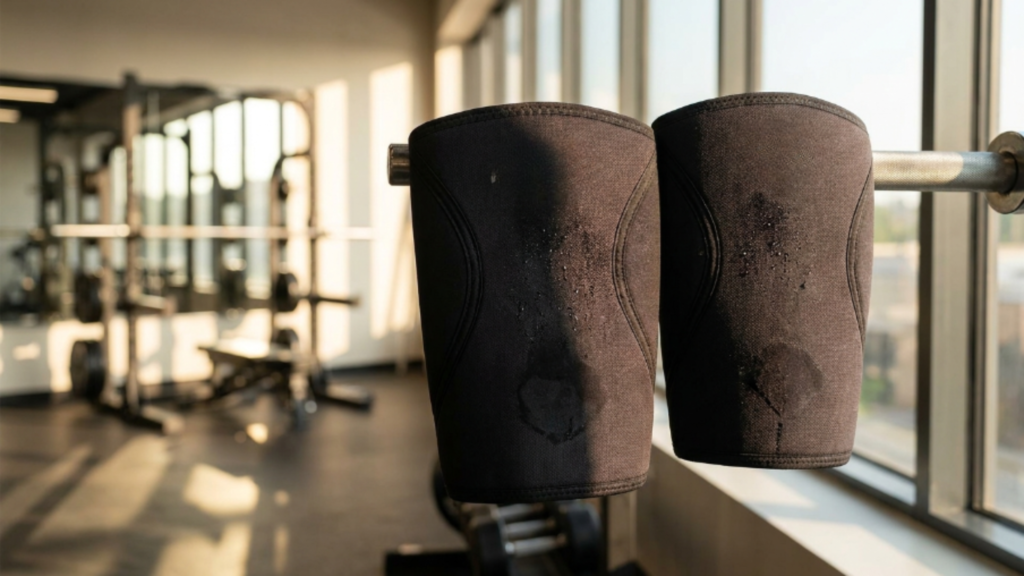 how to clean knee sleeves